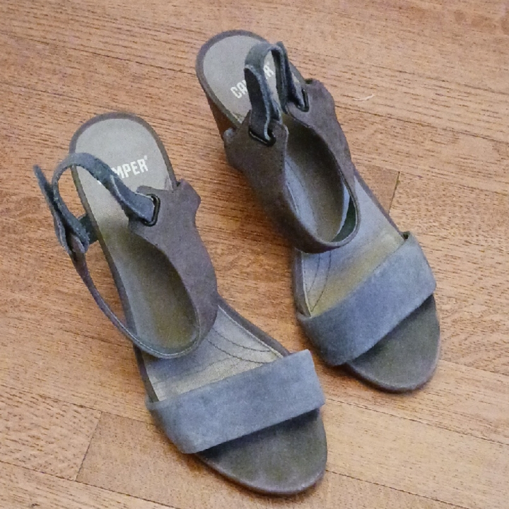 Camper Women's Charcoal Sandals